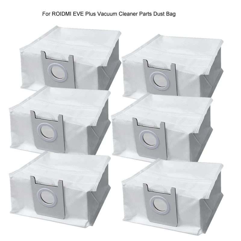 For Roidmi EVE Plus Robot Vacuum Cleaner Dust Bags Garbage Storage Bag Replacement Accessories Professional Bag  Parts