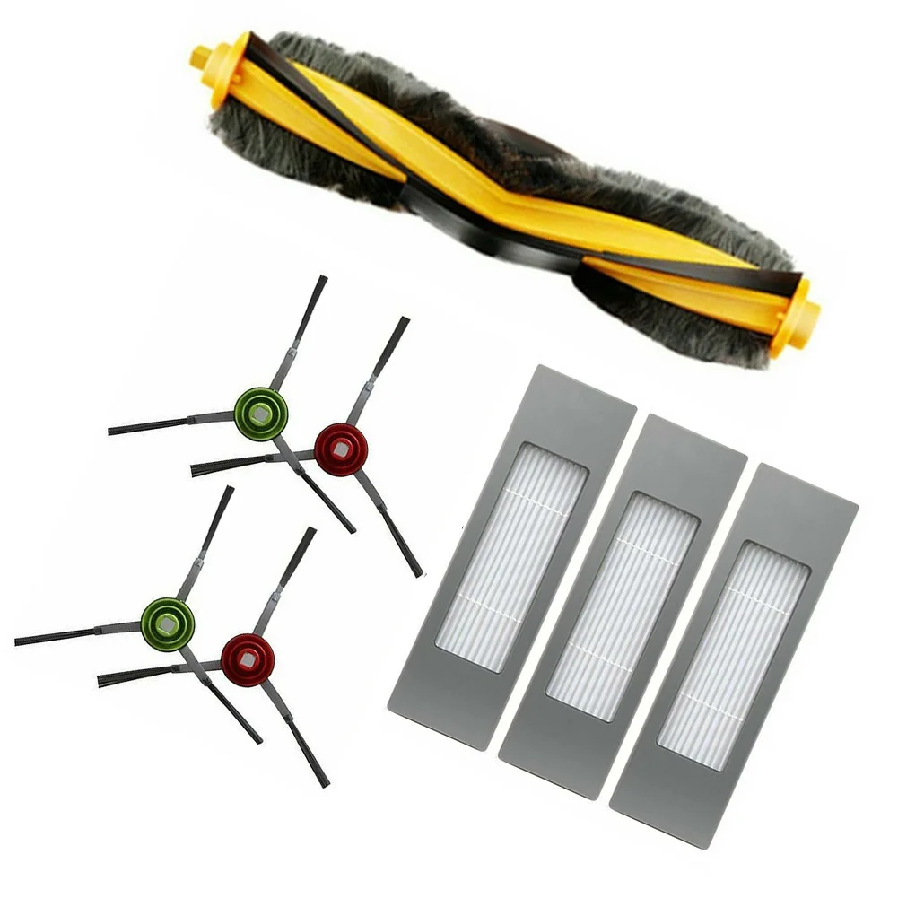 Fino Acabamento Aspirador Escovas, Utensílios Domésticos, Escovas Laterais Mais Resistente, Filtros de Alta Qualidade, 1 Conjunto