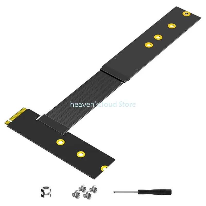 Y88B Speed Fast Speed M.2 SSDS Extender 20cm PCB doros oro para NVME y SATAS Drive