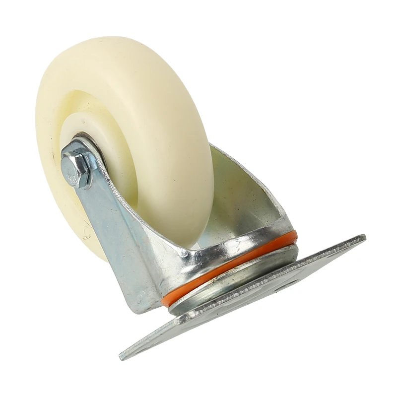 عجلة عالمية مقاس 4 بوصات من Premium Boutique - بناء نايلون منخفض الجاذبية ودعامة PP للصامتة #2