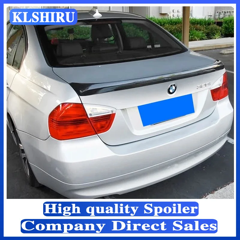 YKSRDNF For BMW E90 Spoiler ABS Spoiler For BMW E90 M3 320i 320li 325li 328i with color Spoilers For E90 2005-2012