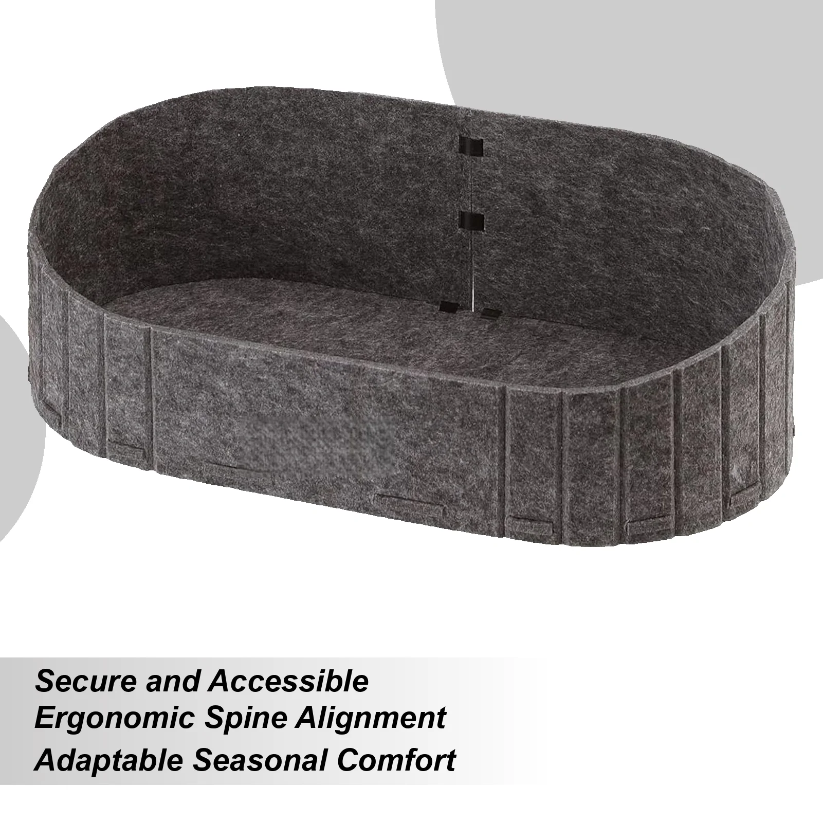 

Кровать для щенка, фетровое кошачье гнездо, жевательный коврик, уютная подушка, устойчивое к царапинам гнездо для внутреннего уличного стула, дивана, окна, автомобиля, путешествий