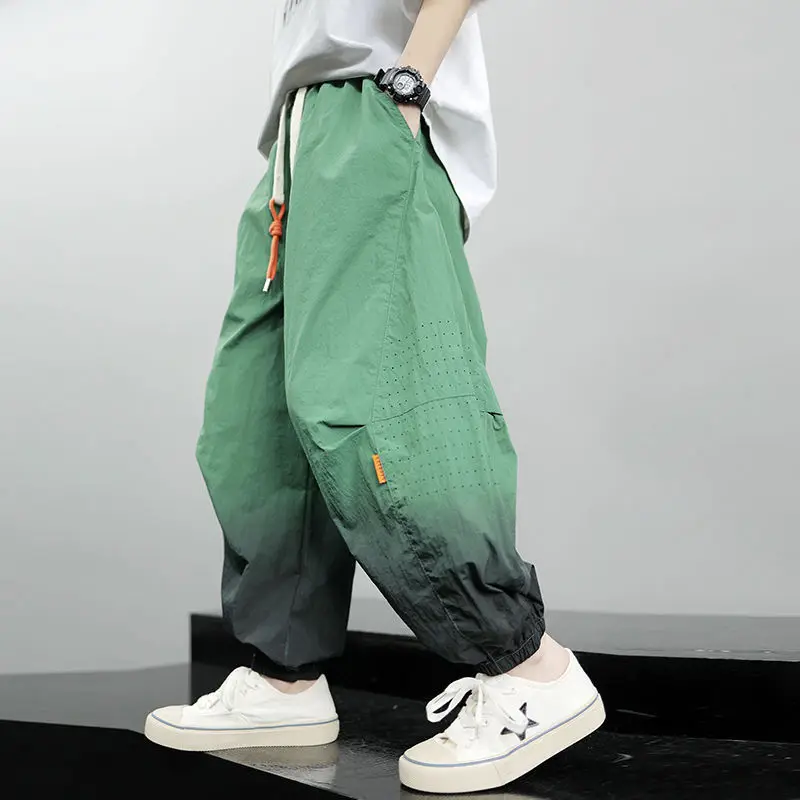 Boys Quick-drying Pants Summer Thin Mosquito-proof Pants Children's Summer 2025 New Casual Pants Tide