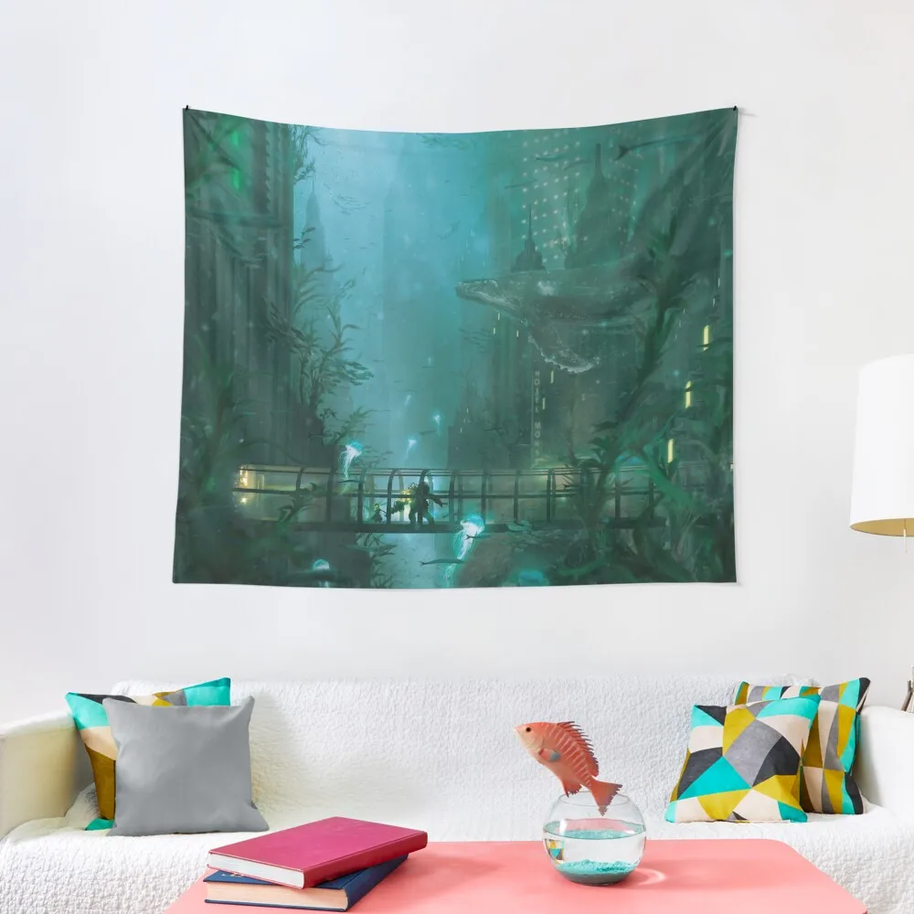 

Rapture Walk Tapestry Decorative Wall Murals Aesthetic Decoration Home Decoration Tapestry