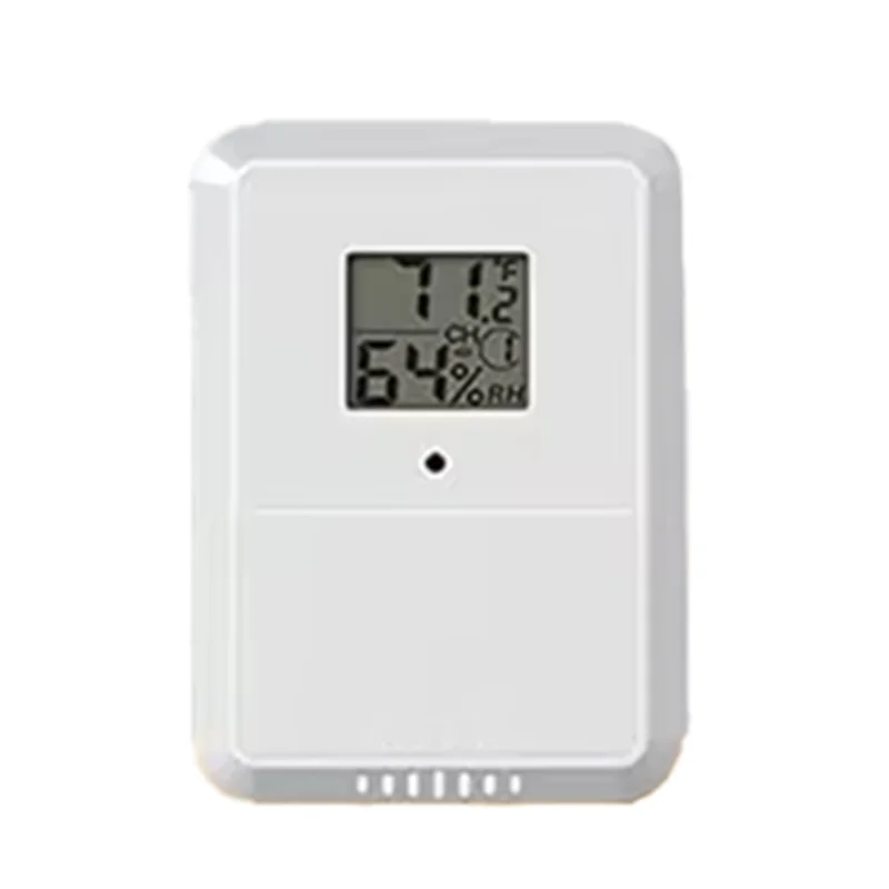 AA84 Wireless Weather Station Clock Real-Time Warning Device For Home/Office Alexa/Google Home