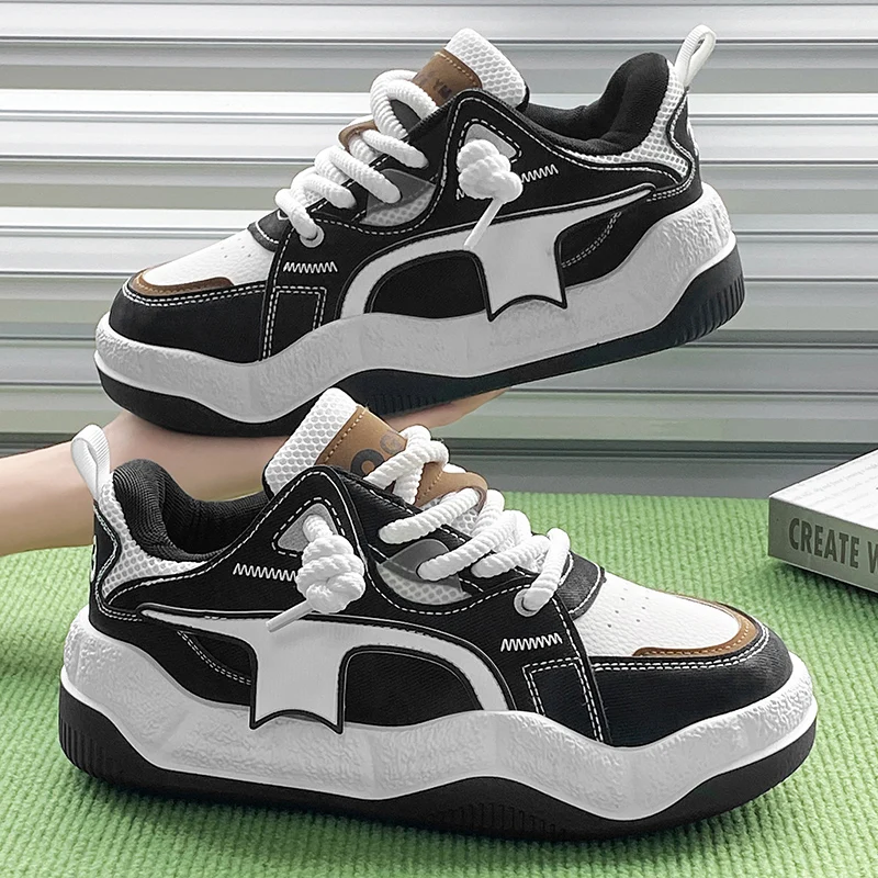 

Men's Low Top Sneakers Lightweight Non-Slip Comfort Causal Walking Shoes for Male