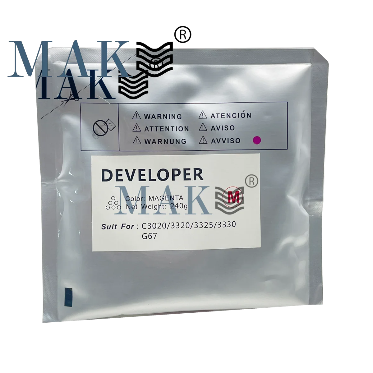 240g Color Developer Powder for Canon C3020 C3025 C3120 C3125 C3320 C3325i C3330i C3320L C3320i C3520i C3525i C3530i copier part