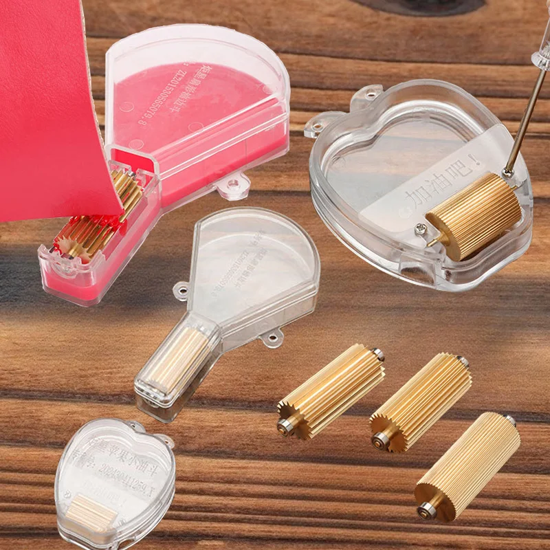 

Fan-shaped Oil Side Bucket Scratch-resistant Wear-resistant Oil-resistant Evenly for Leather Edge Sealing