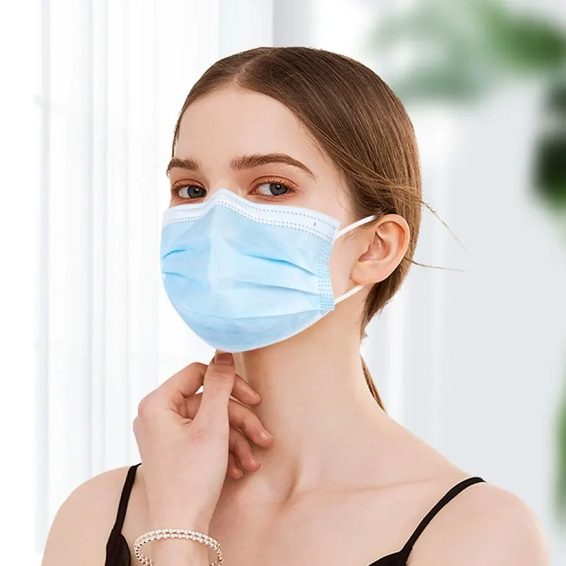 50pcs Dust Mask Respirator Health Activated Carbon Face Mask Protective Mask Security Protection Masks Disposable Safety Masks