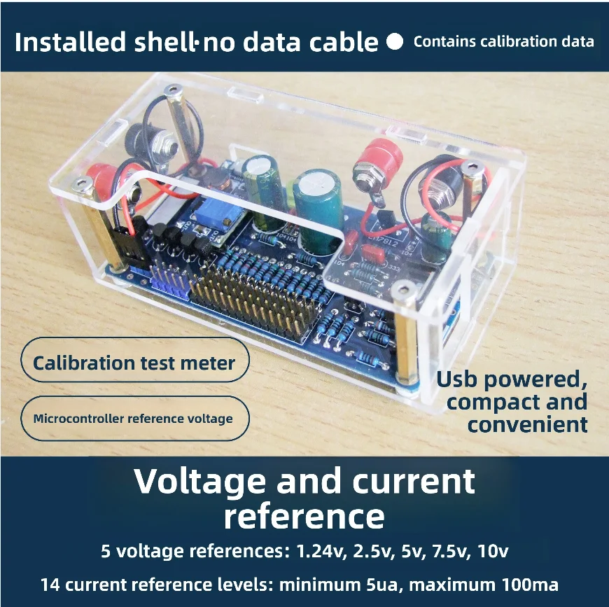 5-step Voltage Reference and 14-step Current Reference Beyond AD584 _ S2020A Voltage and Current Reference