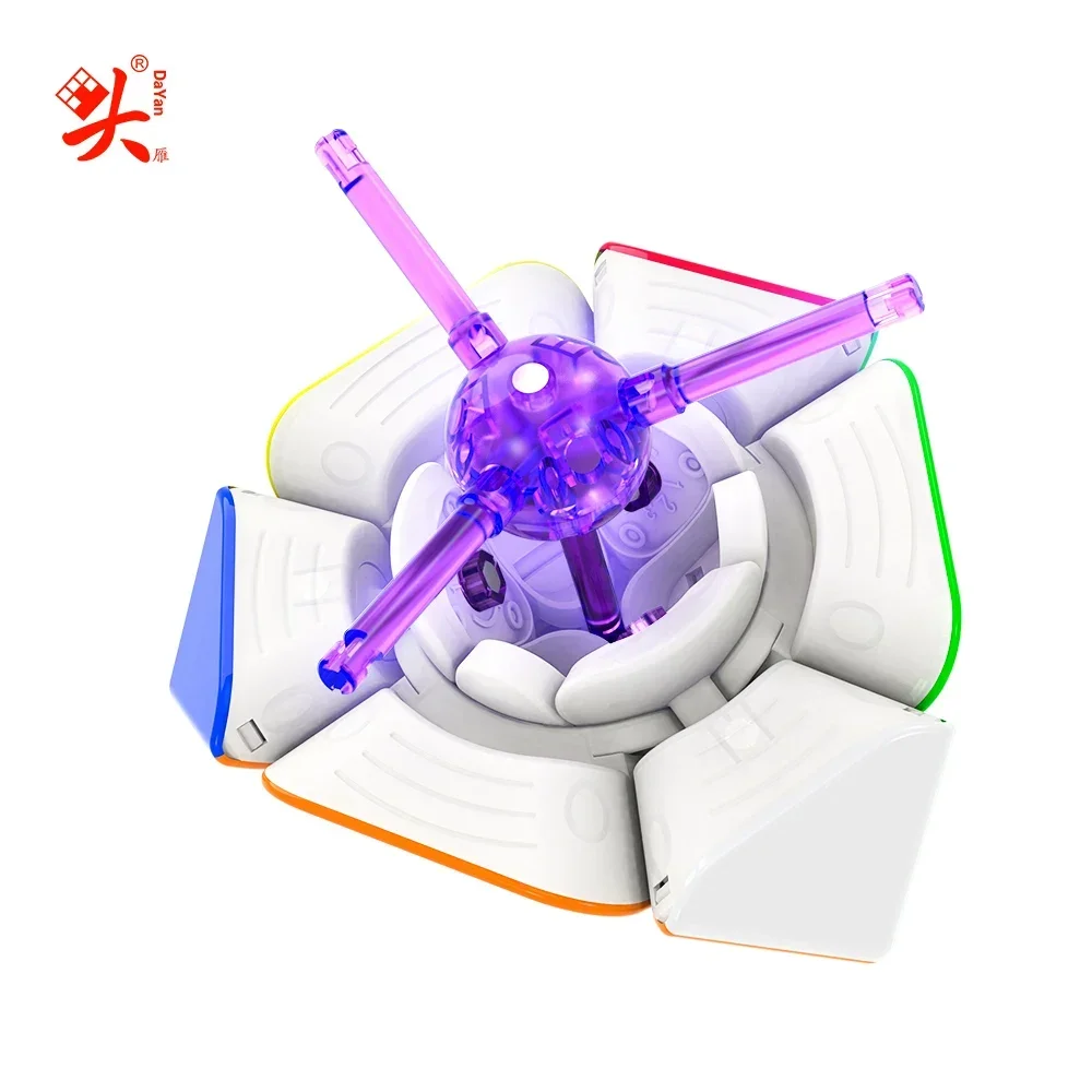 [ECube] DaYan Skewb V2M Cube 2025 أحدث الكرة الأساسية المكعب السحري ماجليف الأشعة فوق البنفسجية مكعب السرعة ألعاب تعليمية الألغاز Cubo Magico Fidget