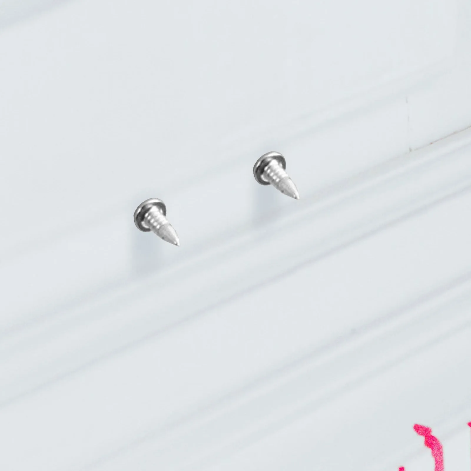 

1 set No Trace Nails Double Headed Skirting Seamless Fasteners For Baseboard Trim Rust-Resistant Heavy Duty Wall Fixings