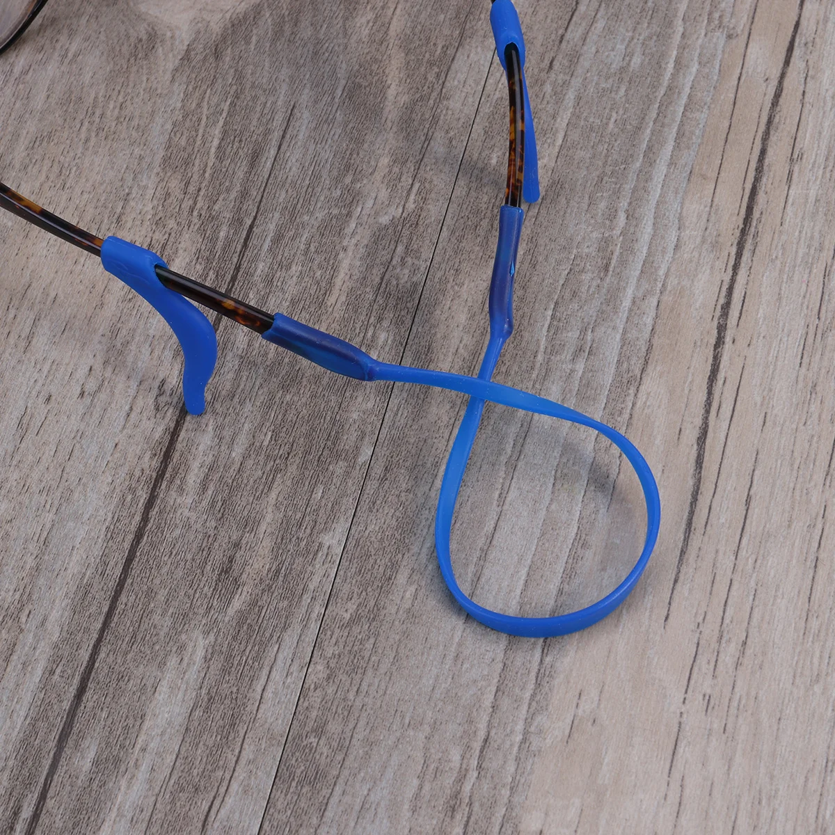 

5Sets Anti-Slip Silicone Cord for Children Eyewear Secure Fit Non-Stick Lightweight Retainer Strap for Climbing Walking Snow