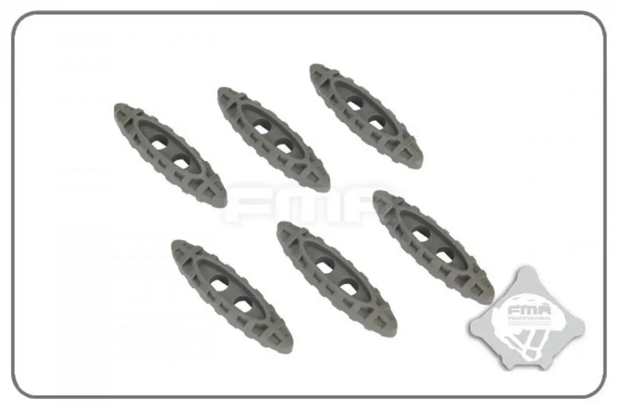 Fma New Lanyard Buckle Vest Sling Buckle Six Colors Lock Pull Rope Accessories for The Backpack (6 Pcs for A Set)