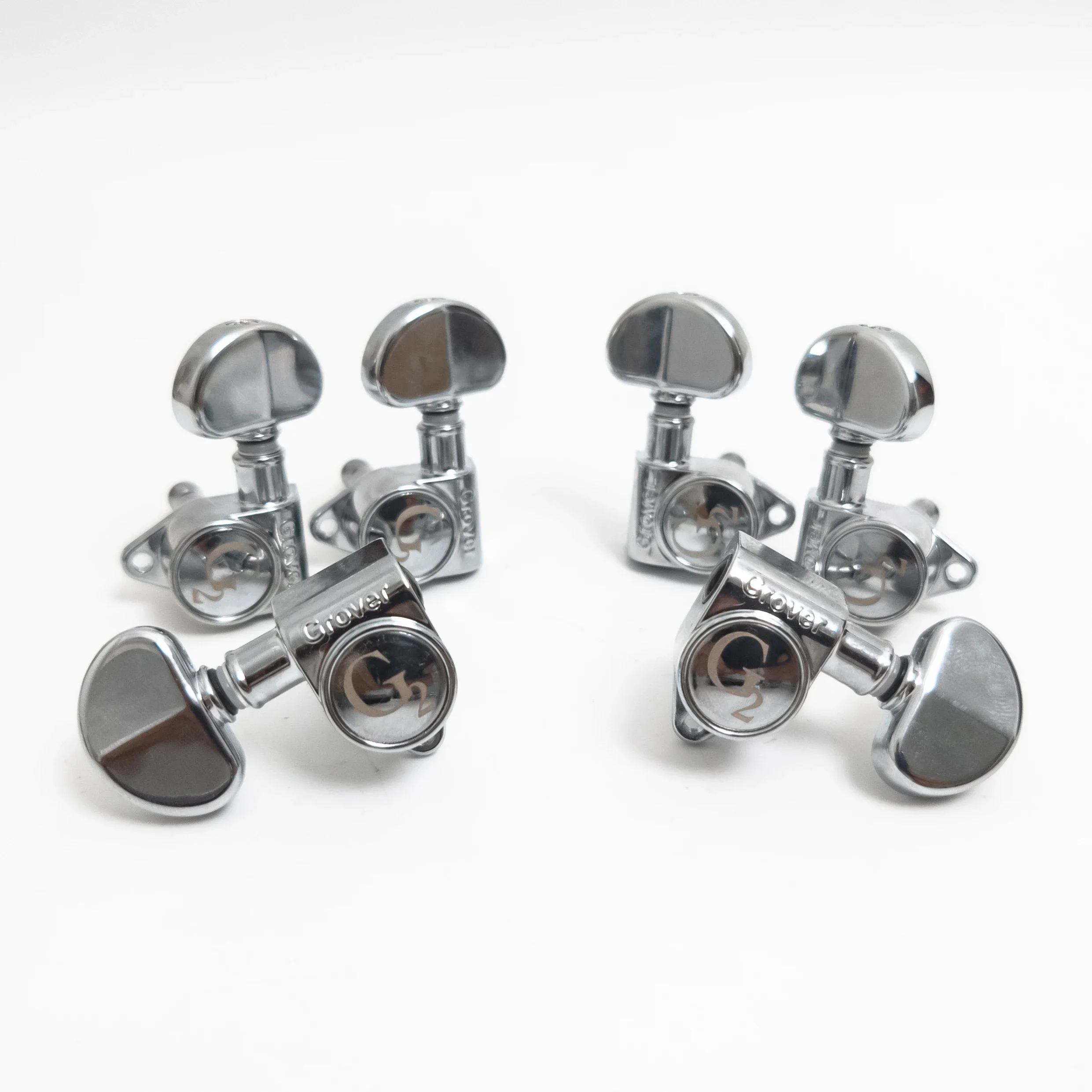 موالف جيتار كروم 301 خيارات كبيرة الحجم 3L3R 6L 6R لترقية أو إصلاح أجزاء الجيتار الكهربائي الصوتي #2