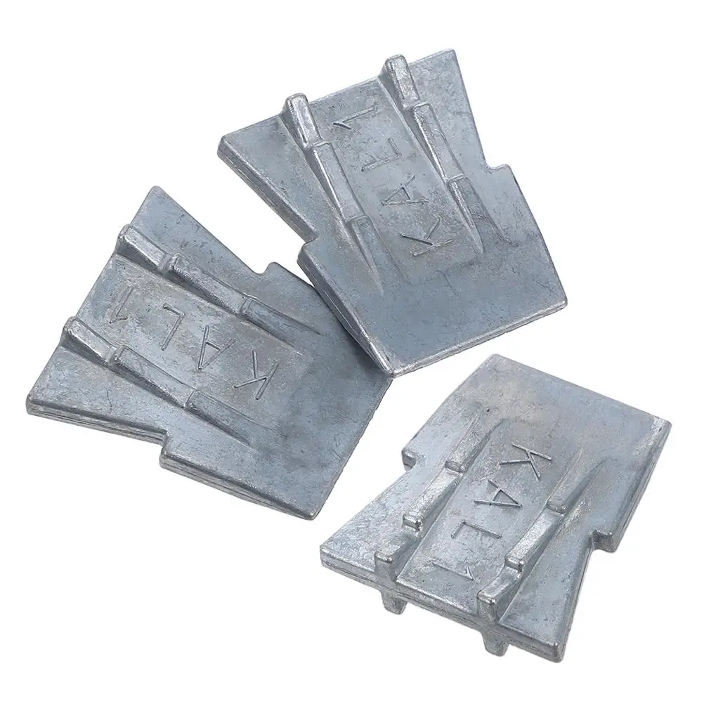 3Pcs Iron Wedge Axe Handle Hammer Mallet Splitting Tool Wood Handle Fixing Accessory Taper Wedges Tool Handle Wedge Axe