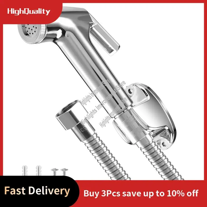 

Safe Material Toilet Bathroom Hand Held Handheld Sprayer Shower Bidet Spray Hose Holder