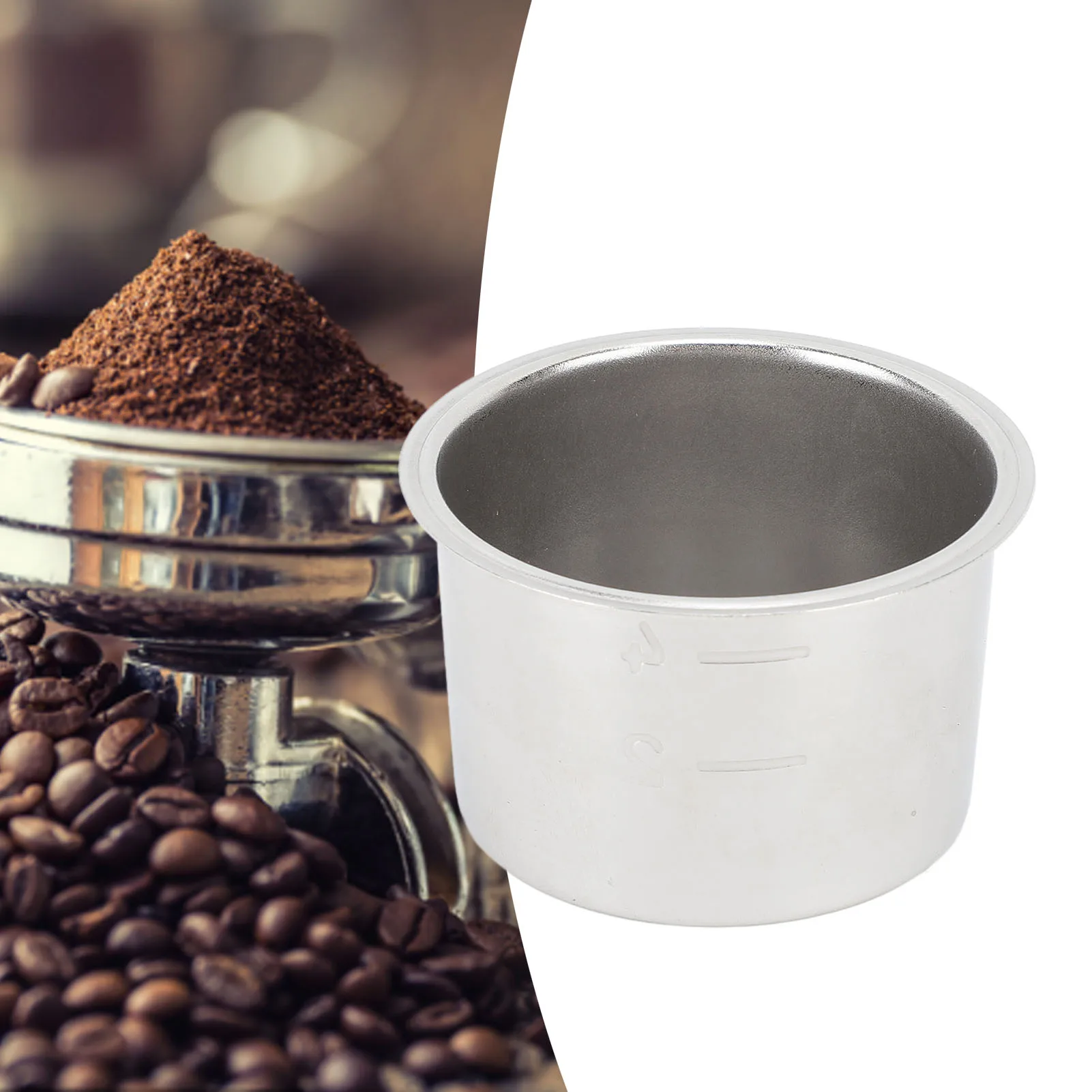

304 Stainless Steel Coffee Filter Basket Portafilter Filter Baskets For Semi Automatic Coffee Machine Portafilter