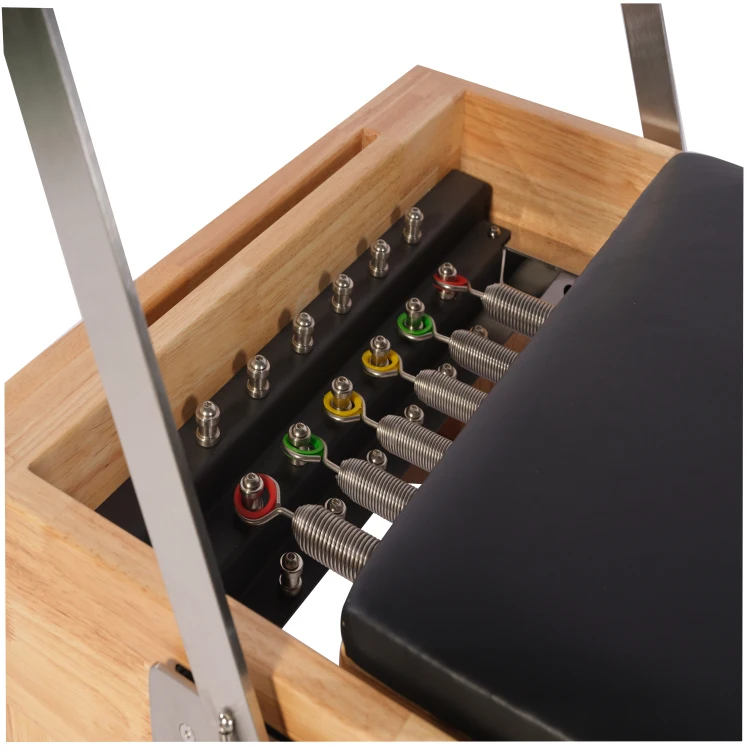 Oak-wood Pilates Core Bed Sturdy  Stable and Environmentally Friendly  Suitable for Yoga and Fitness Exercises