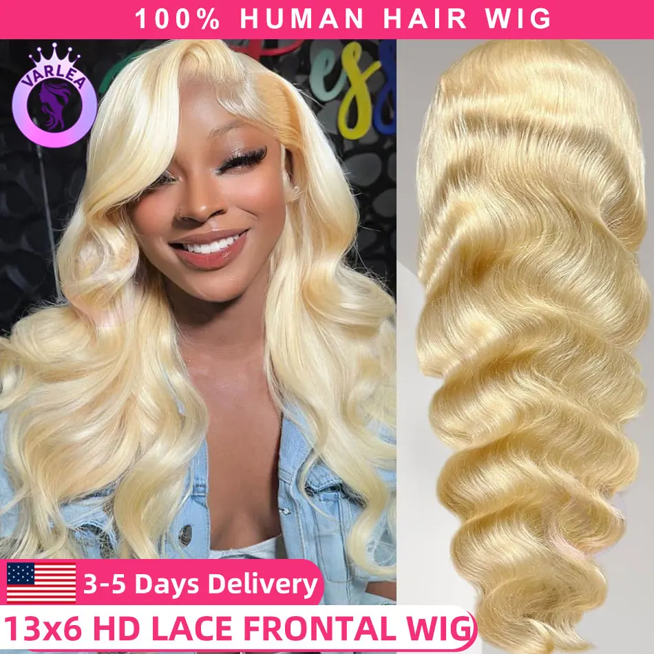 

613 hd Lace Frontal Wig 13x6 Body Wave 613 Human Hair Wig 13x4 Blonde Human Lace Front Wig 180% Density Body Wave Blonde Wig