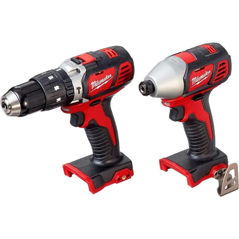 2695-24 M18 18V Cordless Power Tool Combo Kit with Hammer Drill, Impact Driver, Reciprocating Saw, and Work Light