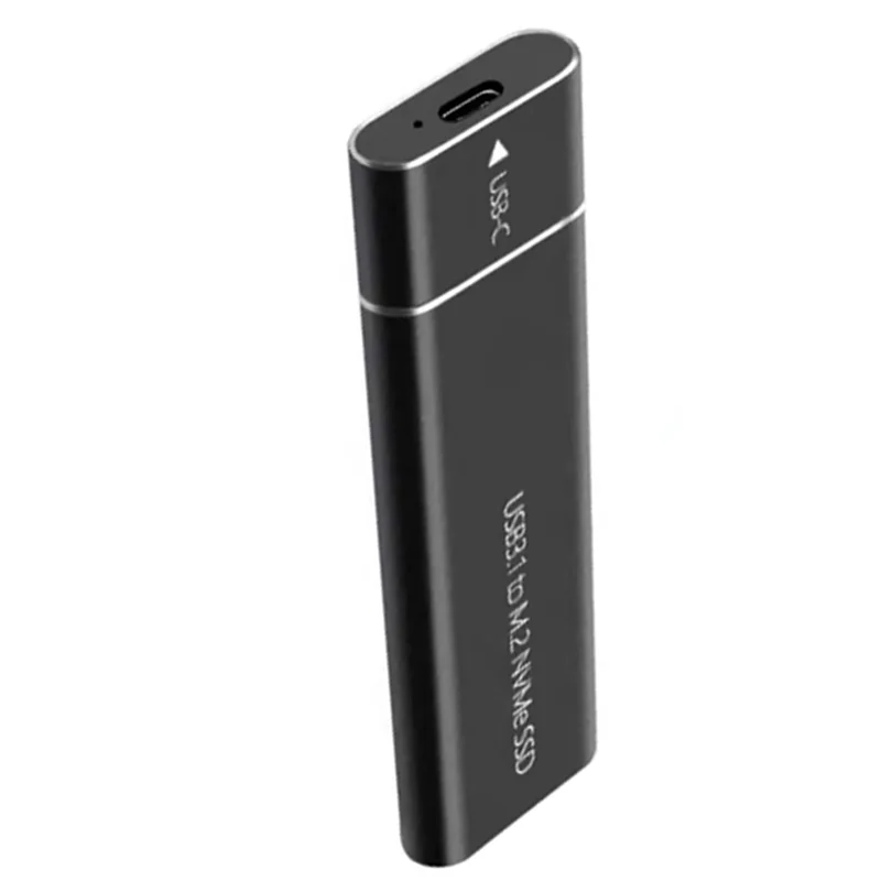 AT93-NVME Custodia per HDD di archiviazione esterna USB3.1 per custodia per disco rigido per disco rigido NVME SATA SSD