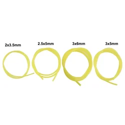 1Meter 2/2.5/3mm Petrol Fuel Gas Line Pipe Hose Tube Oil-Gas Resistant For String Trimmer Accessories Chainsaw Saw Blower