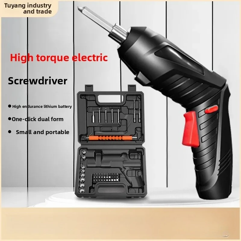 

Перезаряжаемая автоматическая электрическая отвертка, портативная мини-электрическая бытовая ручная дрель