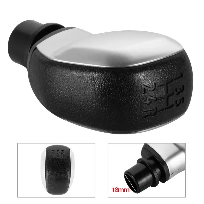 for Peugeot Citroen 206 207 307 Car Gear Shift Knob Head Interior Replacement Accessories Manual Transmission Lever Handle view 3