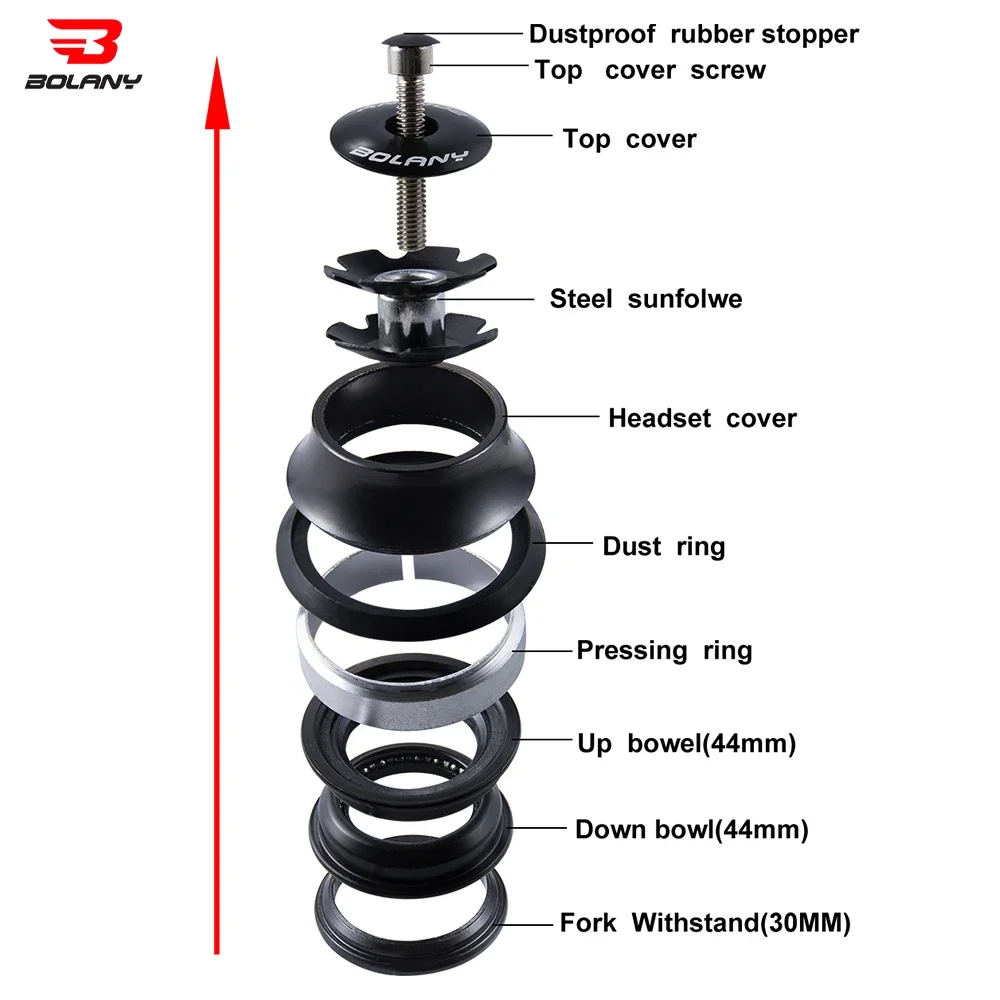 Bicycle Headset CNC ZS44mm 1-1/8