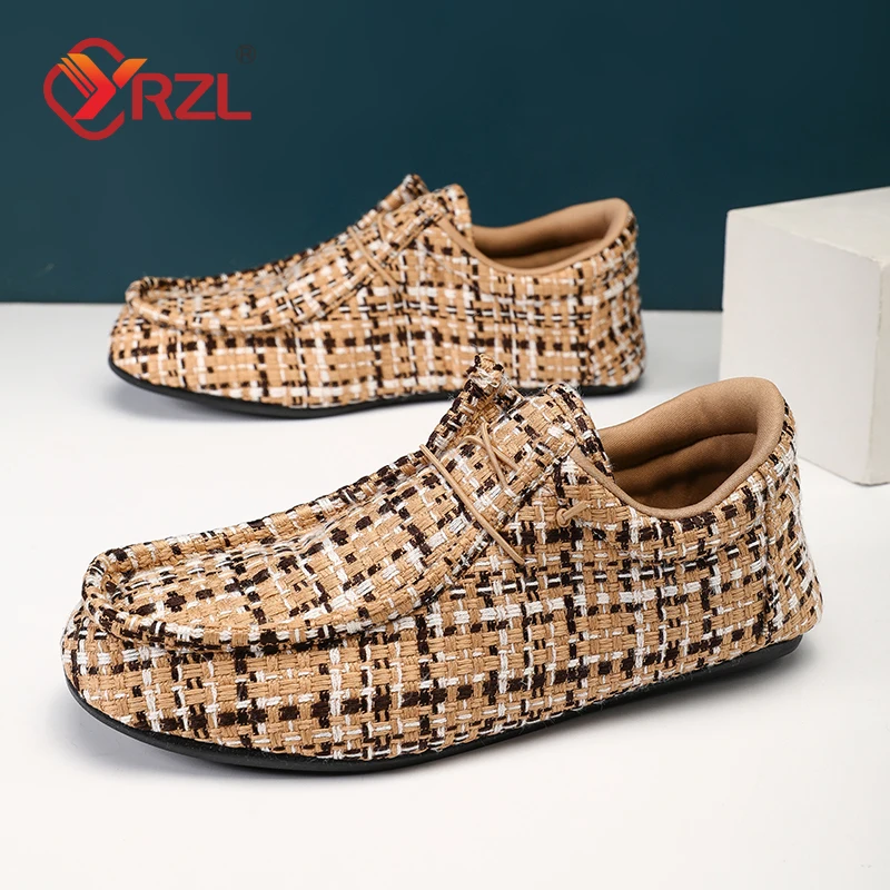 

YRZL Summer Casual Shoes Women Lightweight Canvas Flats Breathable Non Slip Fashion Comfortable Casual Loafers Shoes