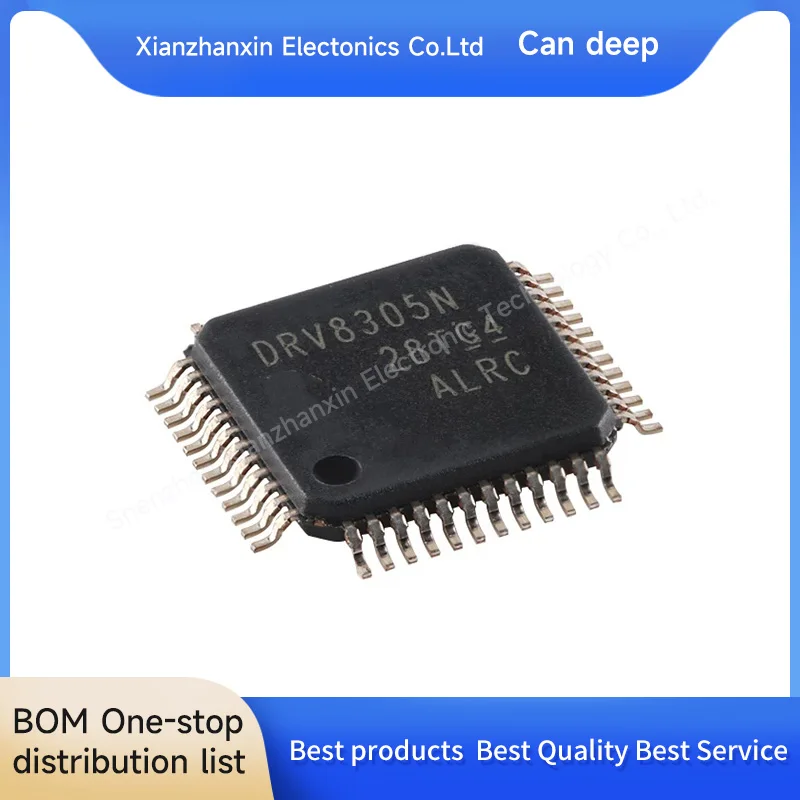 1pcs/lot DRV8305NPHPR DRV8305N HTQFP-48 Three-phase gate driver chip