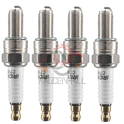 4PCS motorcycle iridium spark plug CR9EIX 3521 5448 CB400 CBR VTR RZR XP900 XP1000 XP 900 1000 Pair SUZUKI GSXR CR9EIA-9 IU27