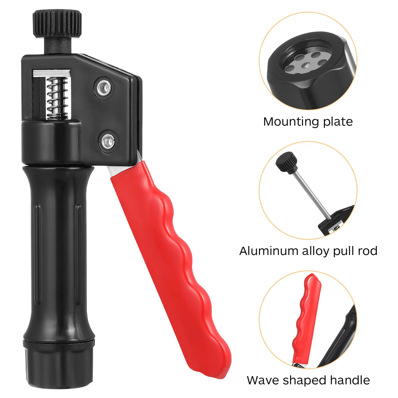 

Aluminum Alloy Clay Extruder Handheld Mold Maker for DIY Cake Decoration Sugar Paste Bread Dough Pottery Artisan Craft Baking