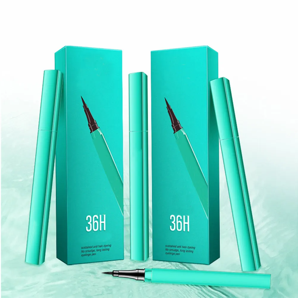 1Pcs Liquid Eyeliner Waterproof Smudge-Proof Ultra-Fine Tip Fast Dry Eye Makeup Pencil Long-Lasting Women Eyeliner