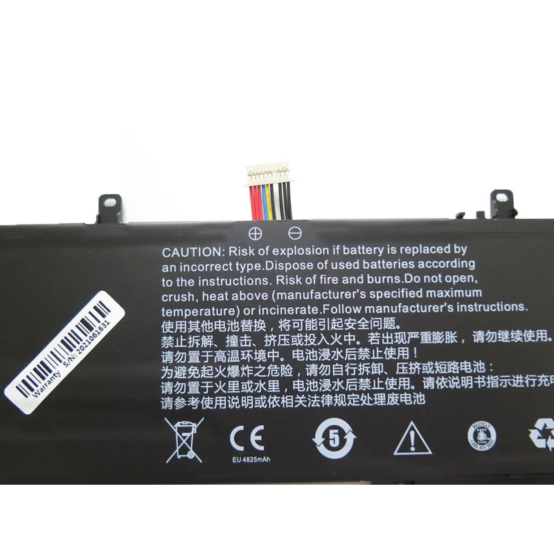 Laptop Battery For Ipason SmartBook S1 11.4V 4825MAH 55WH 10PIN 9Lines New For Infinix InBook X1 XL11 I3 I5 I7 NM14IC1