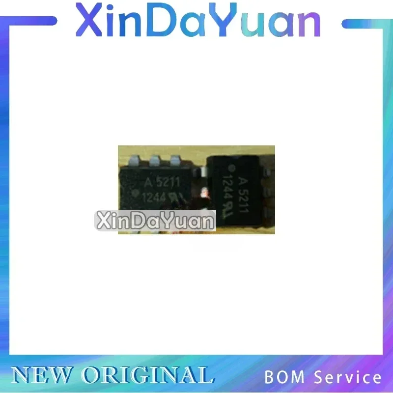 10 pcs ASSR-5211 A5211 SOP-6 HCPL-5211 Optocoupler Solid-state Relay
