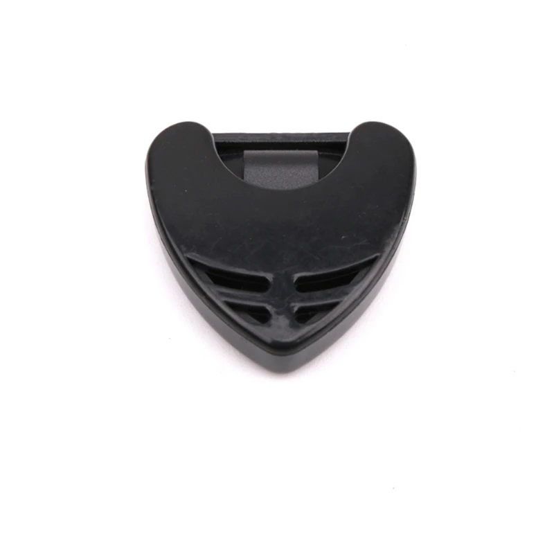 Guitar Pick Holder Plastic Plectrum Case With Self Adhesive Sticker Guitar Pick Storage Boxes