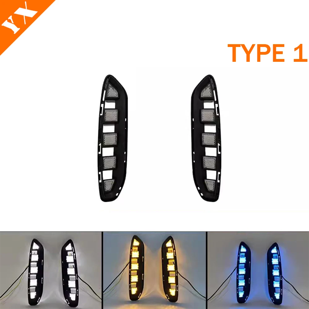 For BYD Destroyer 05 Accessories 2022-2024 Replacement Accessories Car Front Fog Lamp LED Light Daytime Running Light Decoration