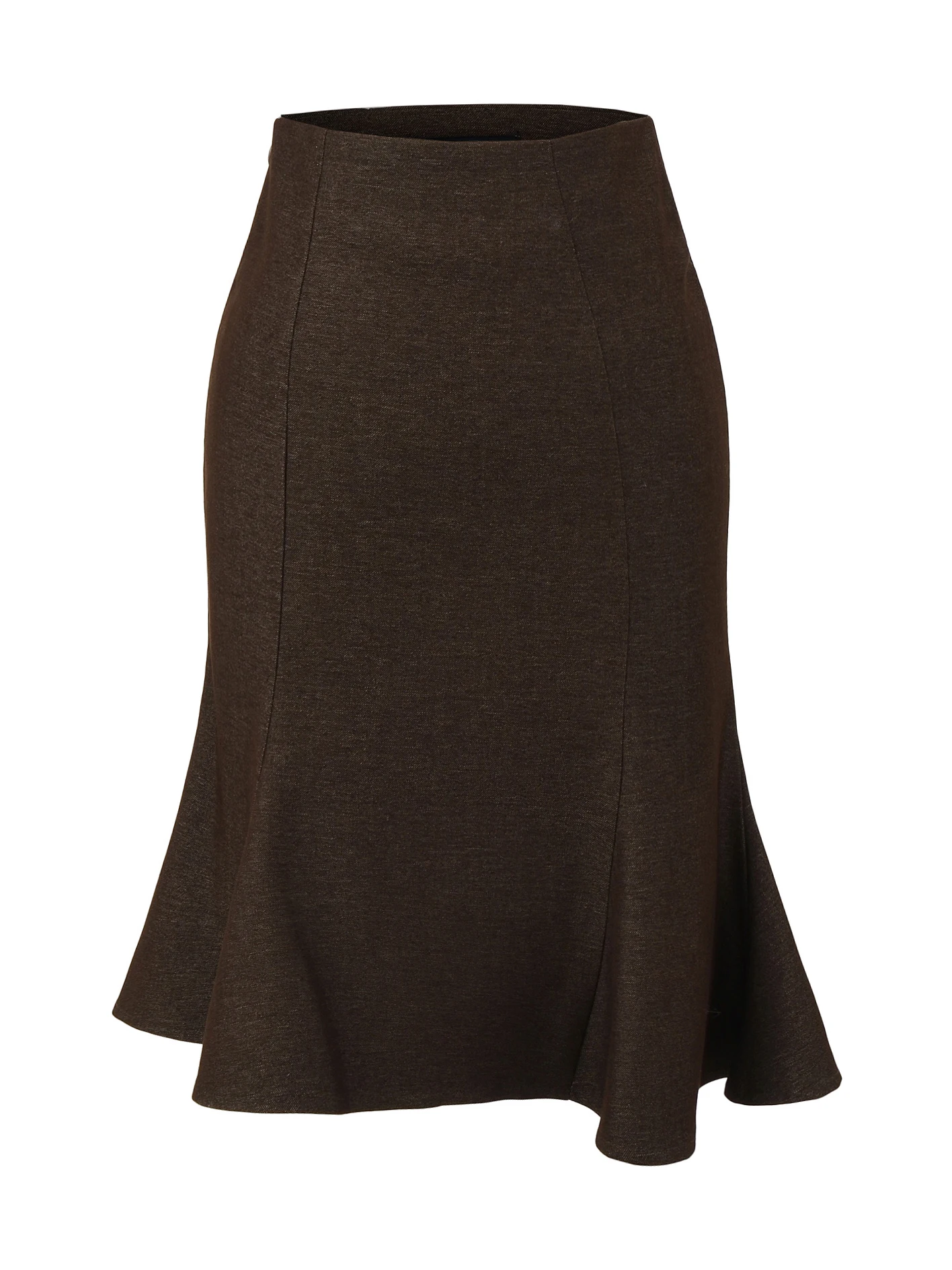 

Sexy High Waist Fi Tail ort Skirt for Women Retro Slimming Polyester Cotton Blend Fi Tail Skirt Versatile Casual Skirt