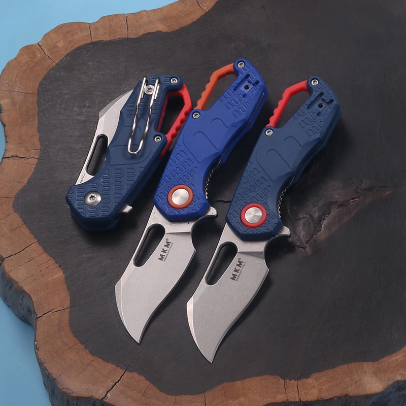 Stainless steel outdoor folding knife Portable EDC Camping Pocket knife Multi-purpose fruit knife