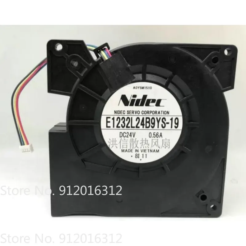 New Fan for Nidec SERVO E1232L24B9YS-19 DC24V 0.56A 12032 Turbo Blower Cooling Fan 120 * 120 * 32MM