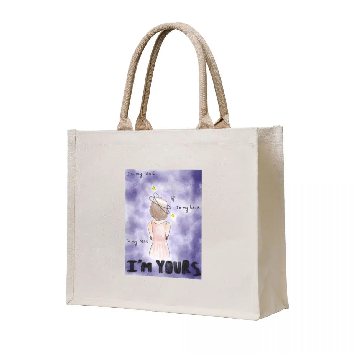 

In My Head Tote Bag tote bag men's Shopper reusable shopping bags