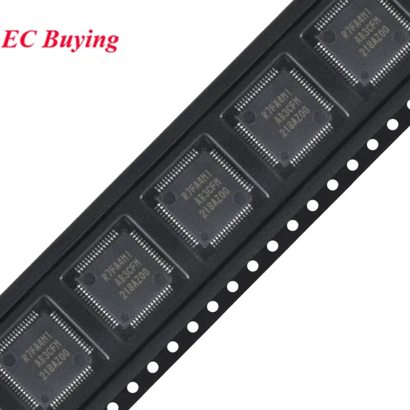 5 шт./1 шт. R7FA4M1AB3CFM. #     uto0 R7FA4Dallas R7FA4M1AB3CFM #     uto 0 LQFP-64 48 МГц ARM Cortex ®   Фигурный микроконтроллер