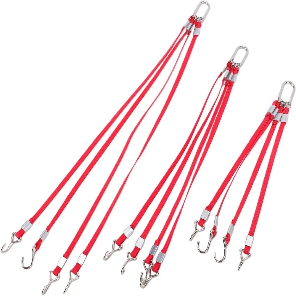 3PCS Set Durable 1/50 Scale Hoist Rigging Kit Flexible Chain With Hook Lifting Strap Set Model Parts Hobbyist Collection