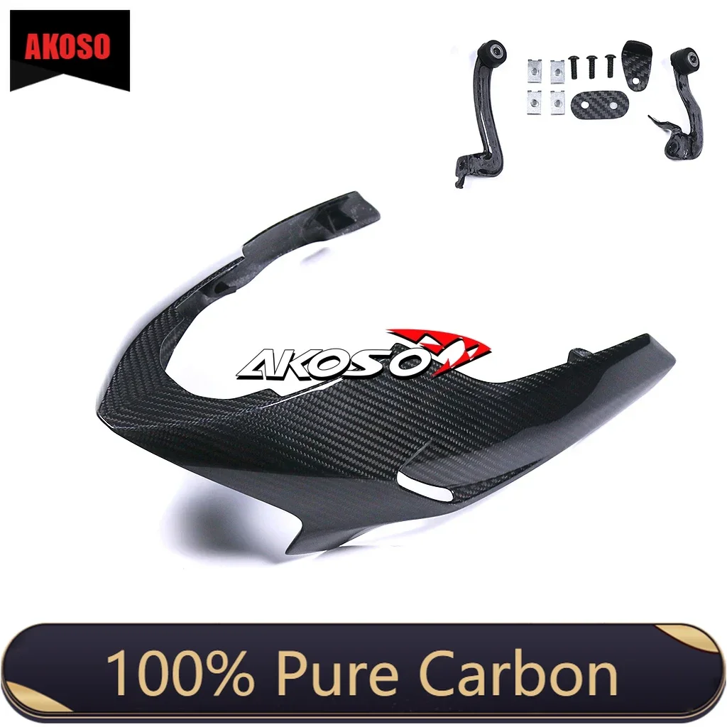 

100% Full 3K Carbon Fiber Motorcycle Belly Pan Kit For Triumph Street Triple 765/675 R S 2016 2017 2018 2019 2021