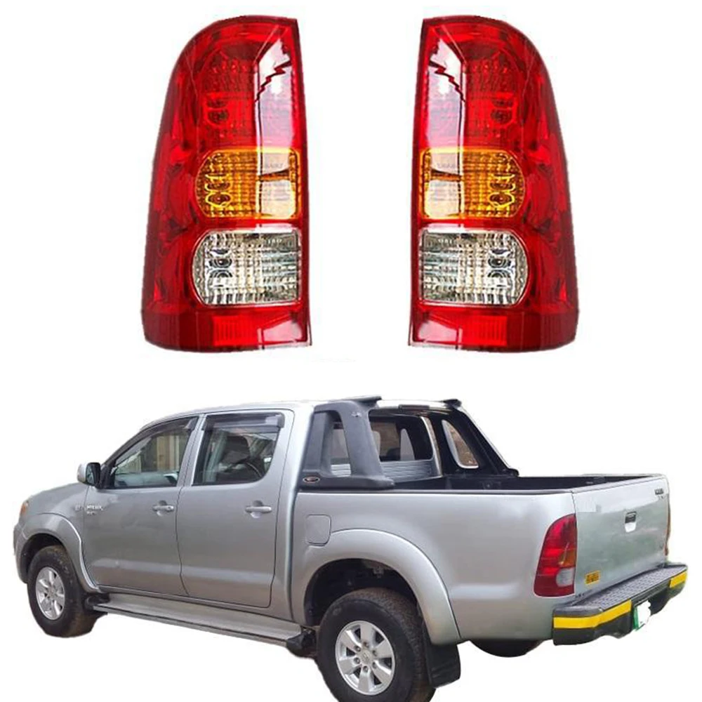 2PCS Tail Rear Light led For Toyota Hilux Vigo MK6 Pickup 2005-2011 Car Accessory 81561-0K010 81560-0K010 Turn signal Brake Lamp