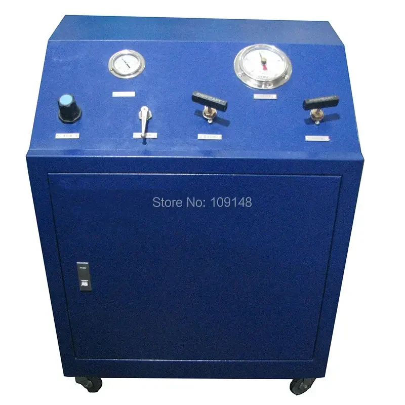 

Free shipping Model:WS-L150 Manual control 1200 Bar high pressure Pipe hydrostatic test equipment with pressure guages