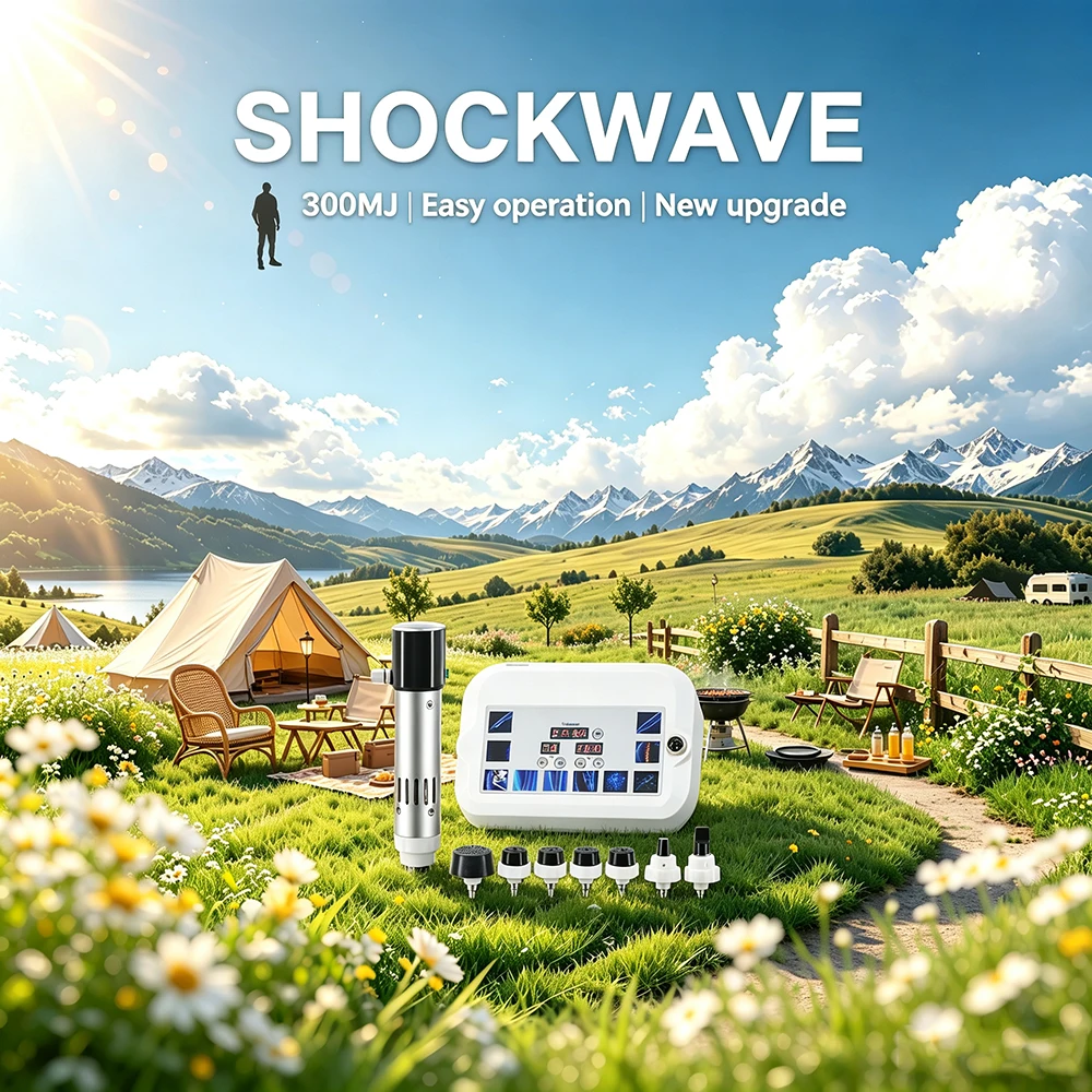 Body Massager 300MJ Shockwave Therapy Machine Relax Relieve Waist Pain Professional Shock Wave For Erectile Dysfunction