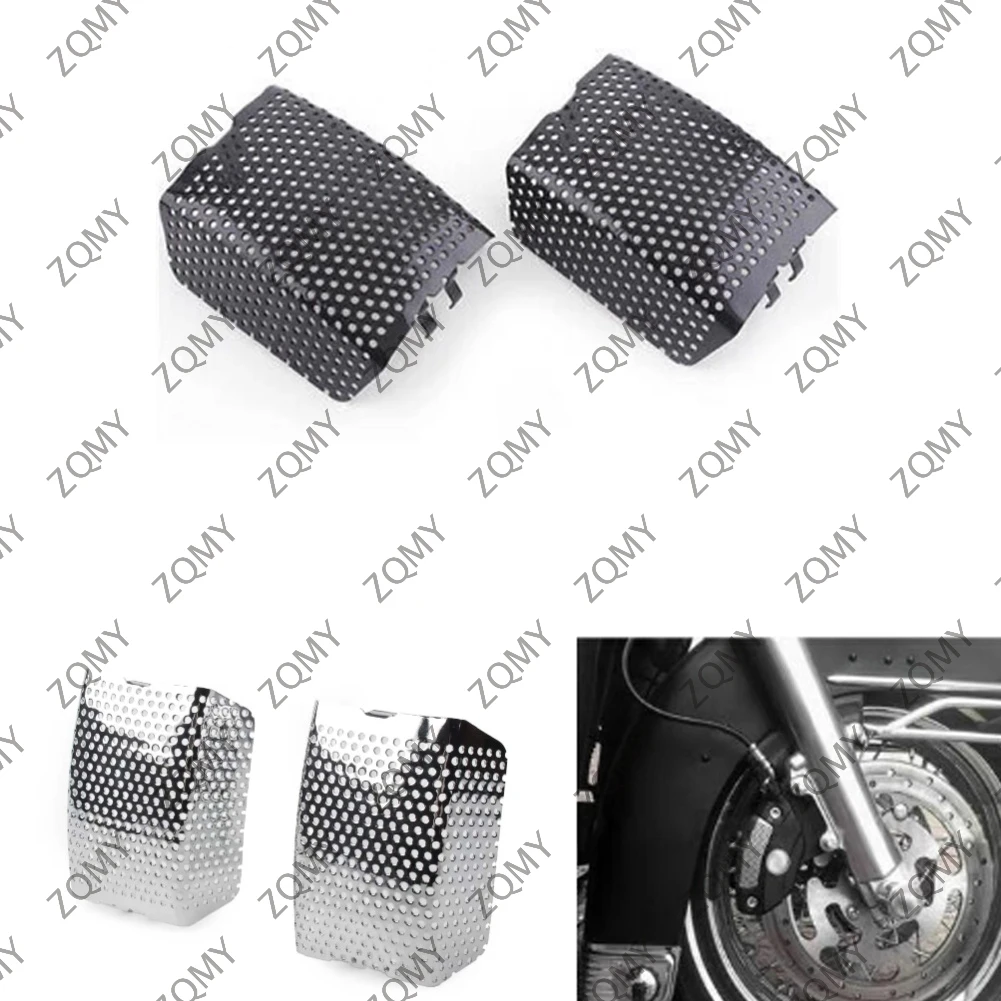 2Pcs Motorcycle Front Caliper Inserts Cover For Harley V-Rod Muscle VRSCF Touring 2008-2019 42054-05